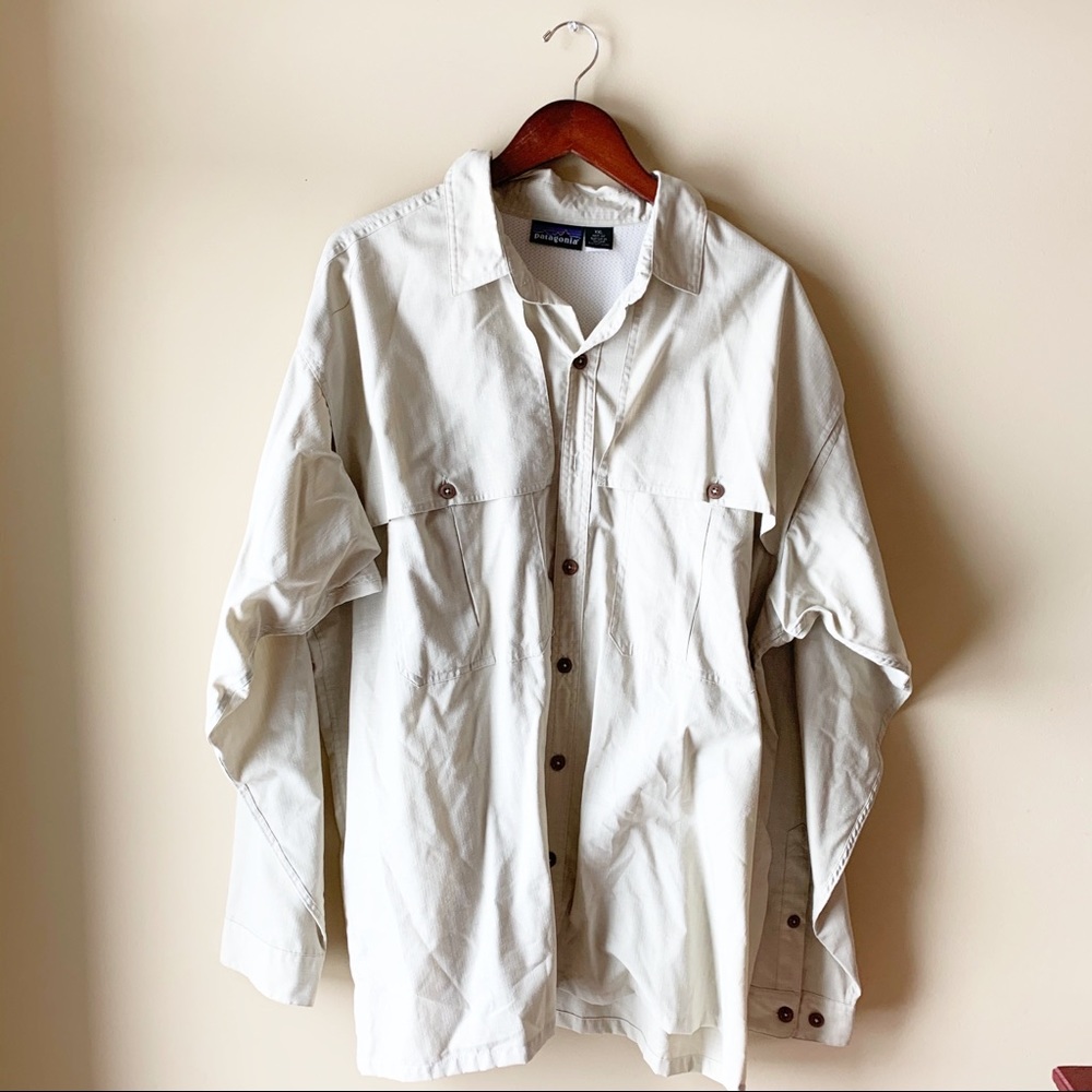 Khaki Patagonia Outdoor Shirt